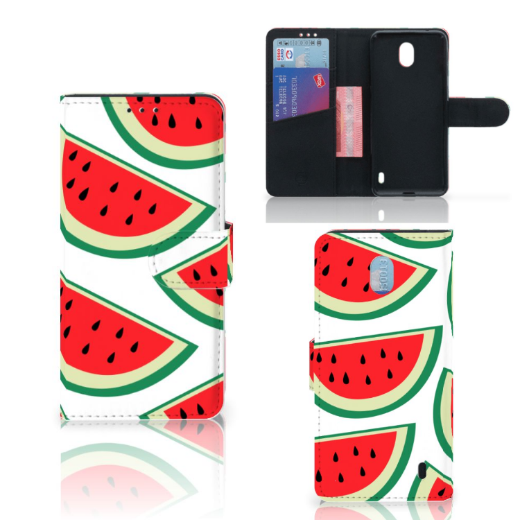 Nokia 1 Plus Book Cover Watermelons