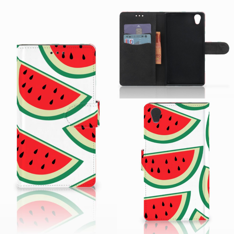 Sony Xperia L1 Book Cover Watermelons
