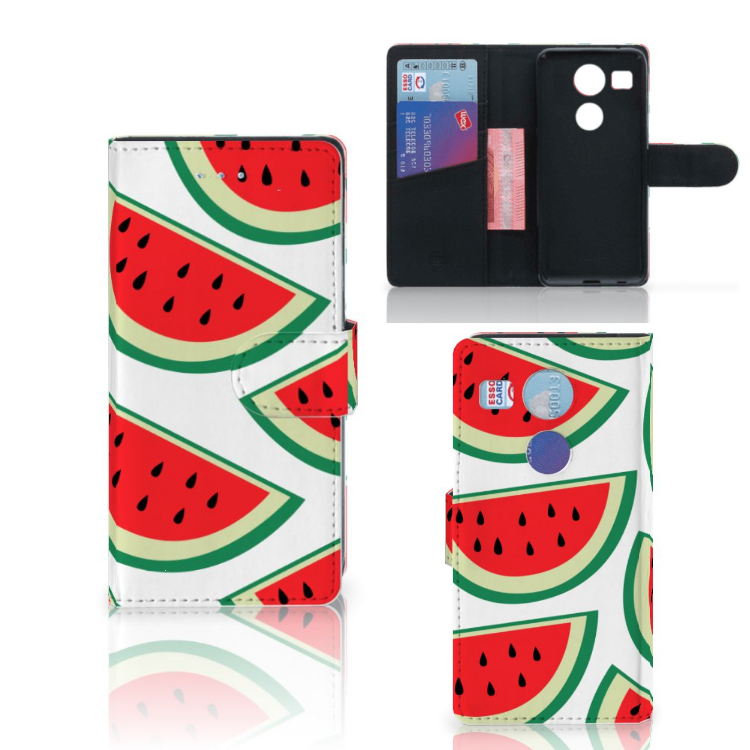 LG Nexus 5X Book Cover Watermelons