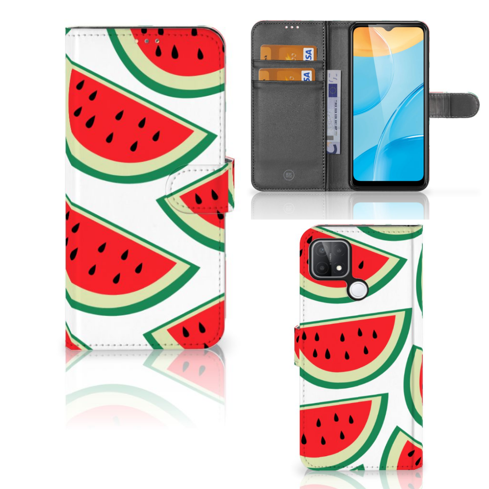 OPPO A15 Book Cover Watermelons