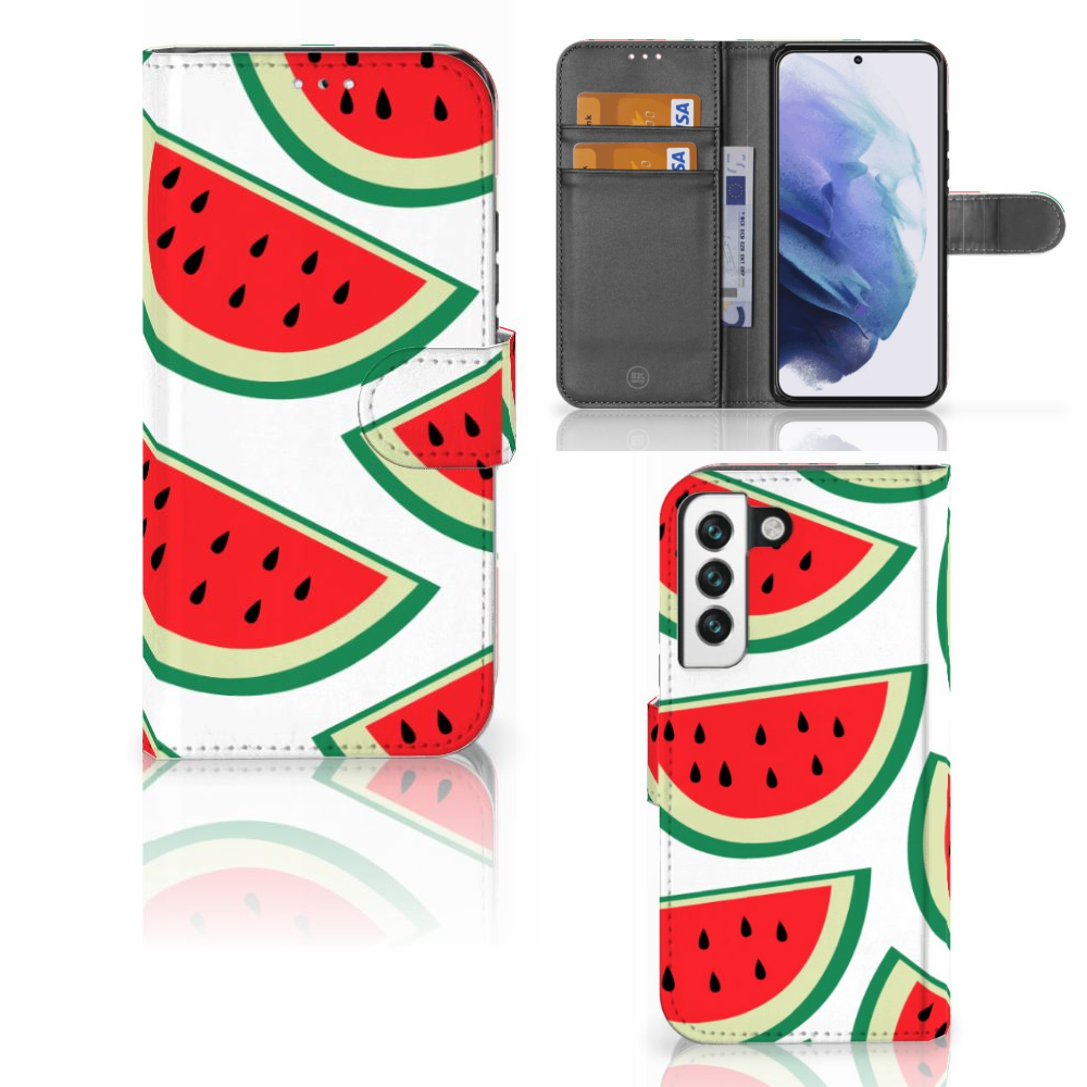 Samsung Galaxy S22 Book Cover Watermelons