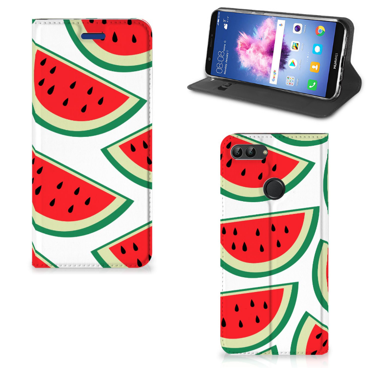 Huawei P Smart Flip Style Cover Watermelons