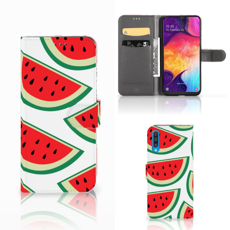 Samsung Galaxy A50 Book Cover Watermelons