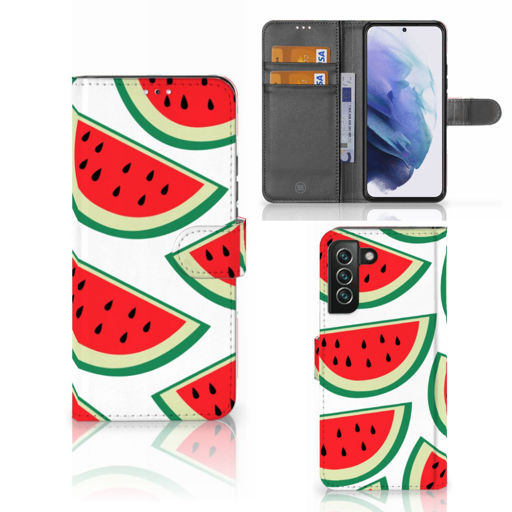 Samsung Galaxy S22 Plus Book Cover Watermelons