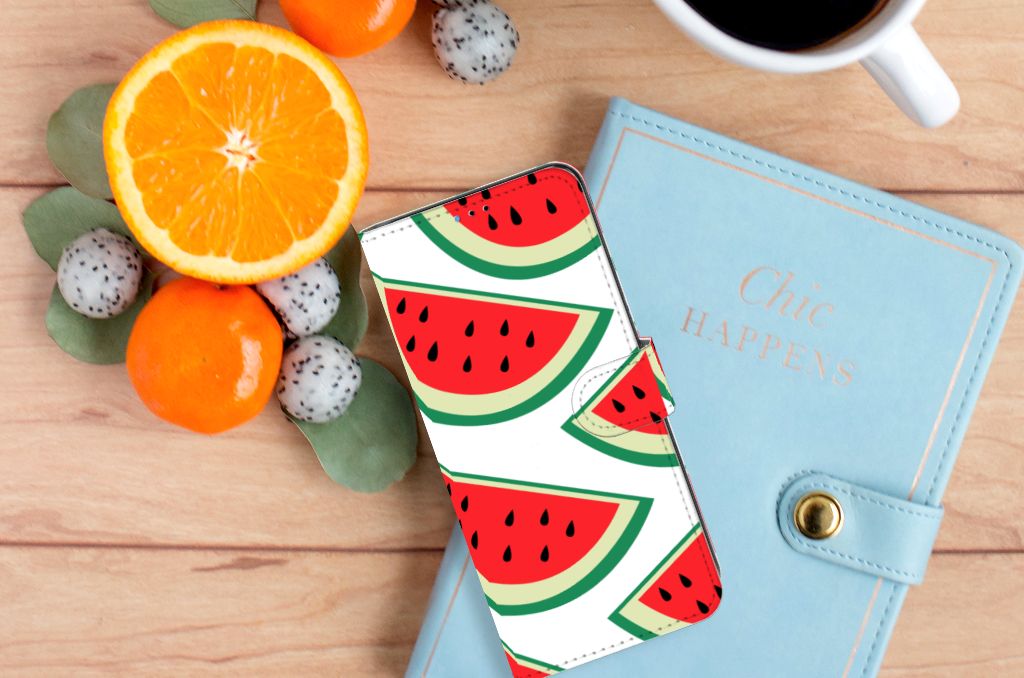Motorola Moto E20 | E30 | E40 Book Cover Watermelons