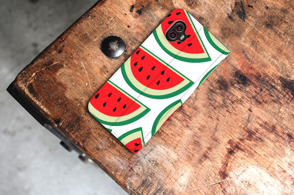 Samsung Galaxy Xcover 6 Pro Flip Style Cover Watermelons