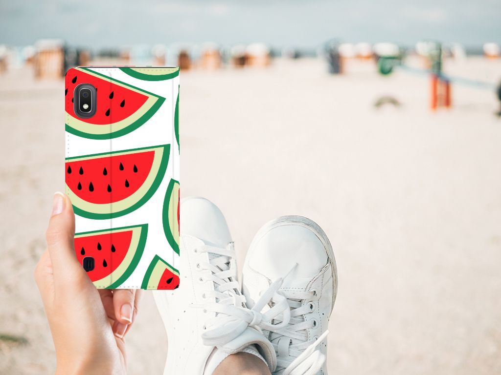 Samsung Galaxy A10 Flip Style Cover Watermelons