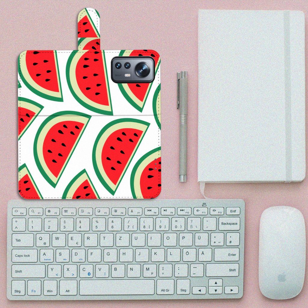 Xiaomi 12 Pro Book Cover Watermelons
