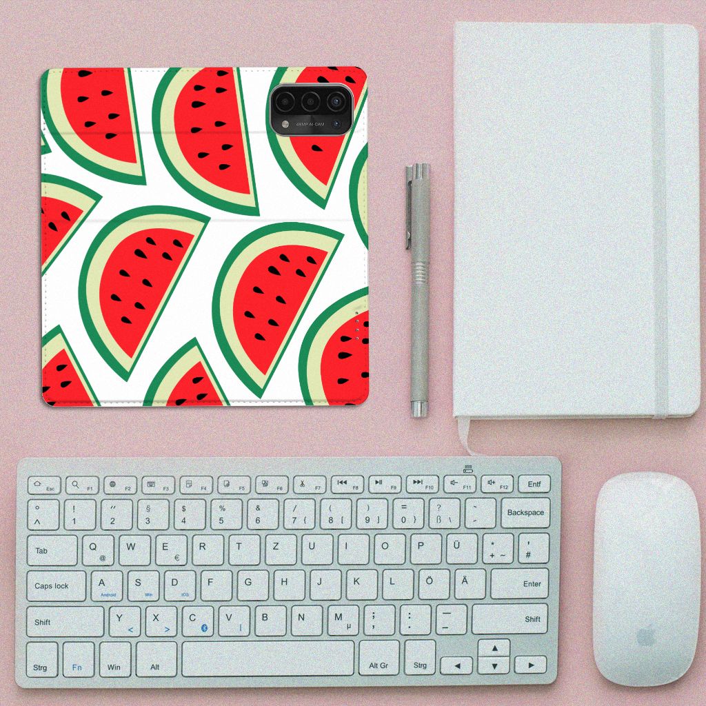 OPPO A54 5G | A74 5G | A93 5G Flip Style Cover Watermelons