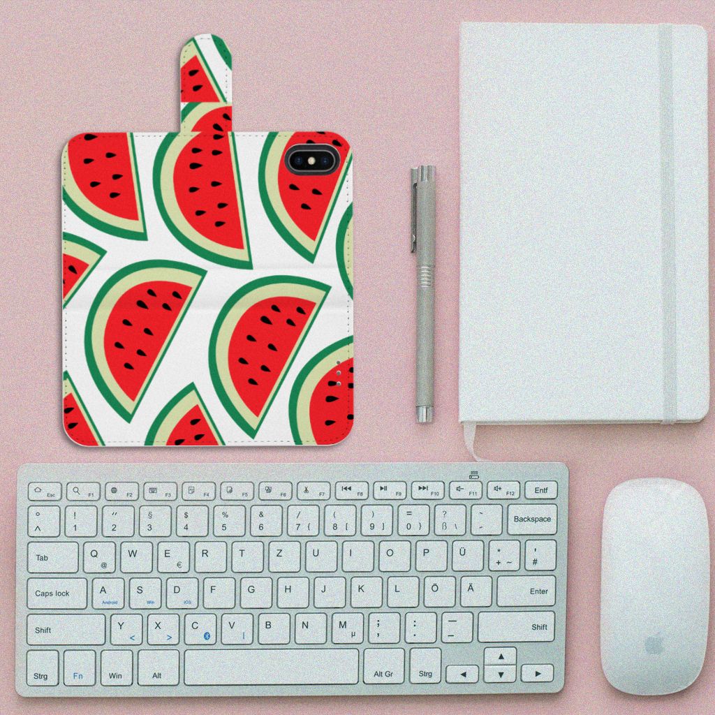 Apple iPhone X | Xs Book Cover Watermelons