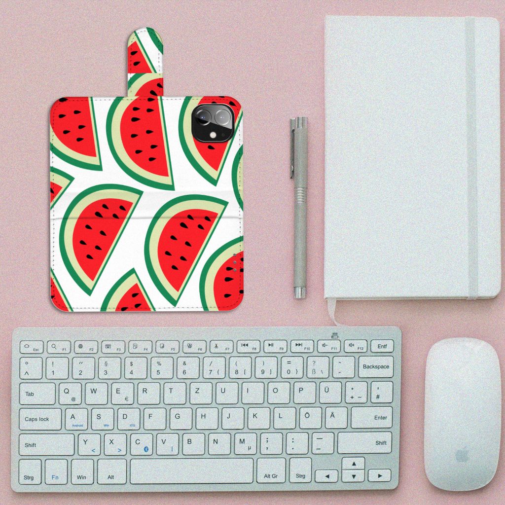 Apple iPhone 12 Mini Book Cover Watermelons