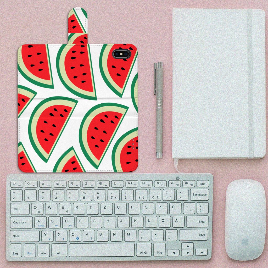 Apple iPhone Xs Max Book Cover Watermelons