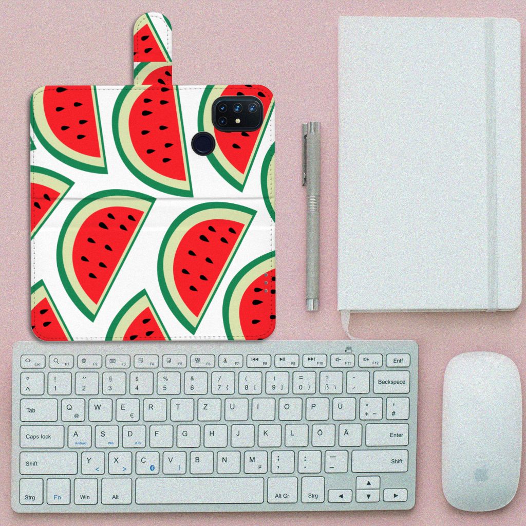 OnePlus Nord N10 Book Cover Watermelons