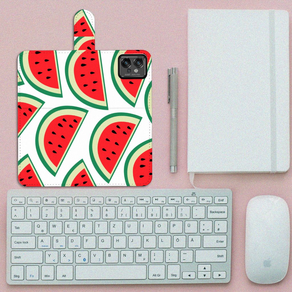 Motorola Moto G32 Book Cover Watermelons