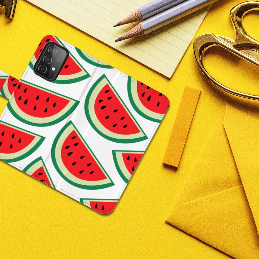 Samsung Galaxy A52 Book Cover Watermelons