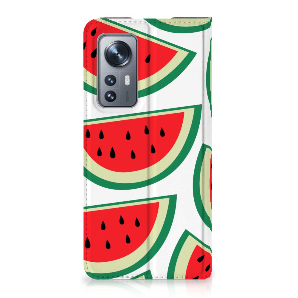 Xiaomi 12 | 12X Flip Style Cover Watermelons