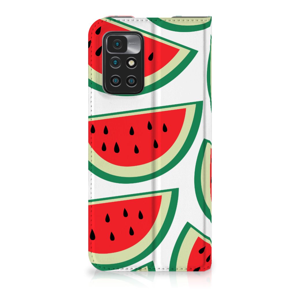 Xiaomi Redmi 10 Flip Style Cover Watermelons