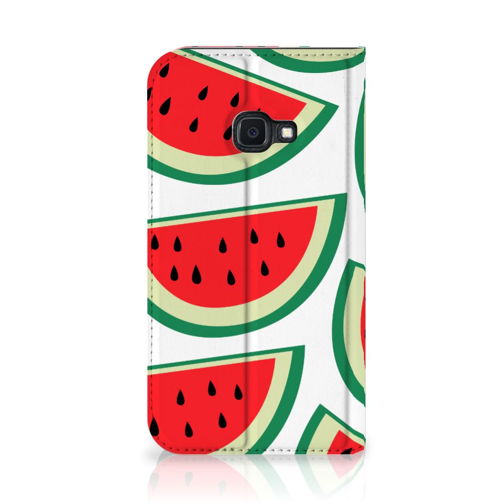 Samsung Galaxy Xcover 4s Flip Style Cover Watermelons