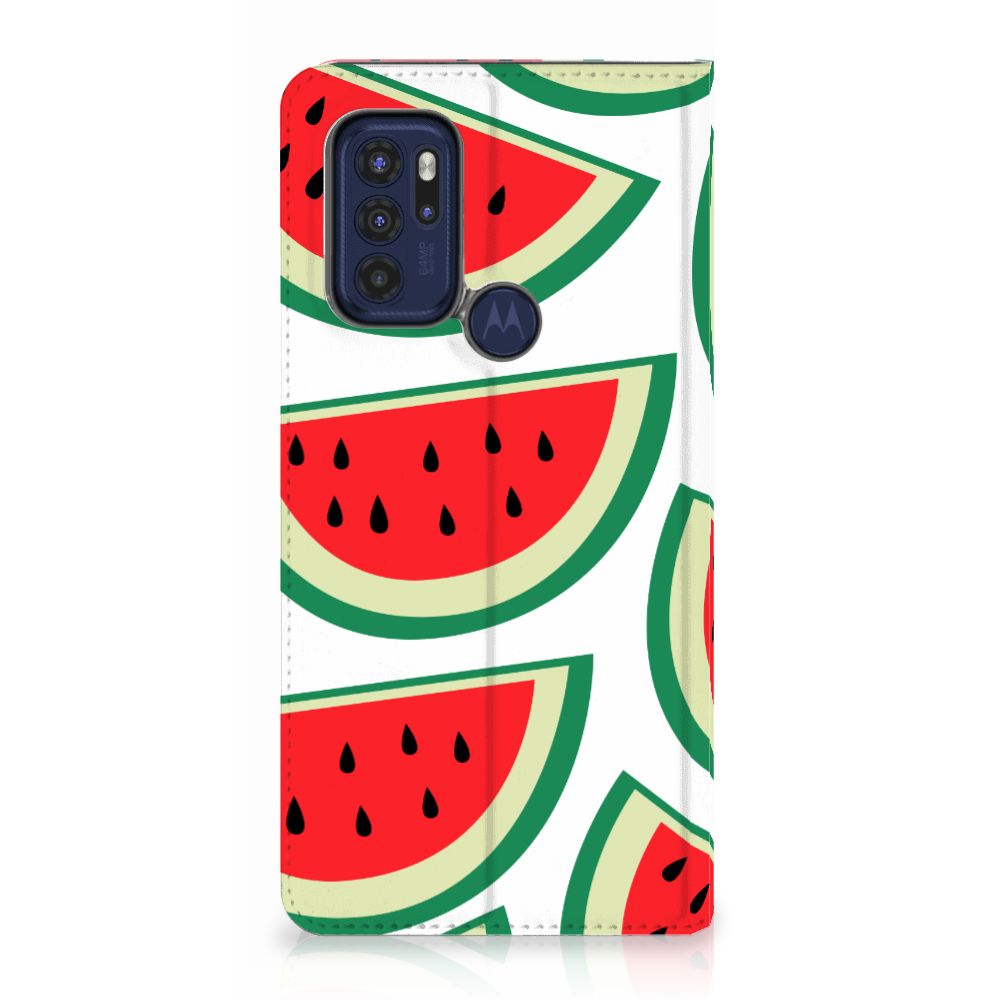 Motorola Moto G60s Flip Style Cover Watermelons
