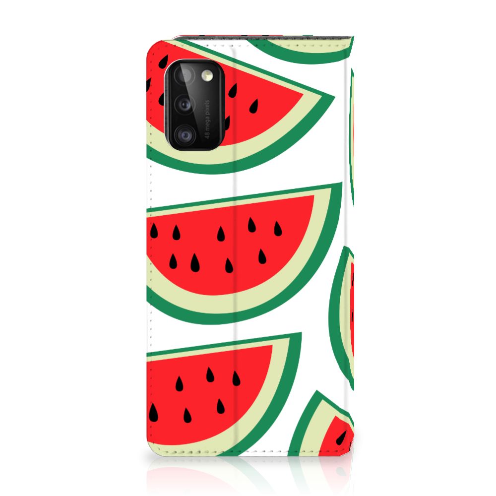 Samsung Galaxy A41 Flip Style Cover Watermelons
