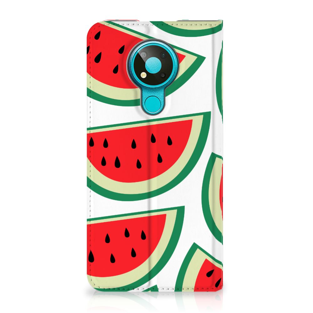Nokia 3.4 Flip Style Cover Watermelons