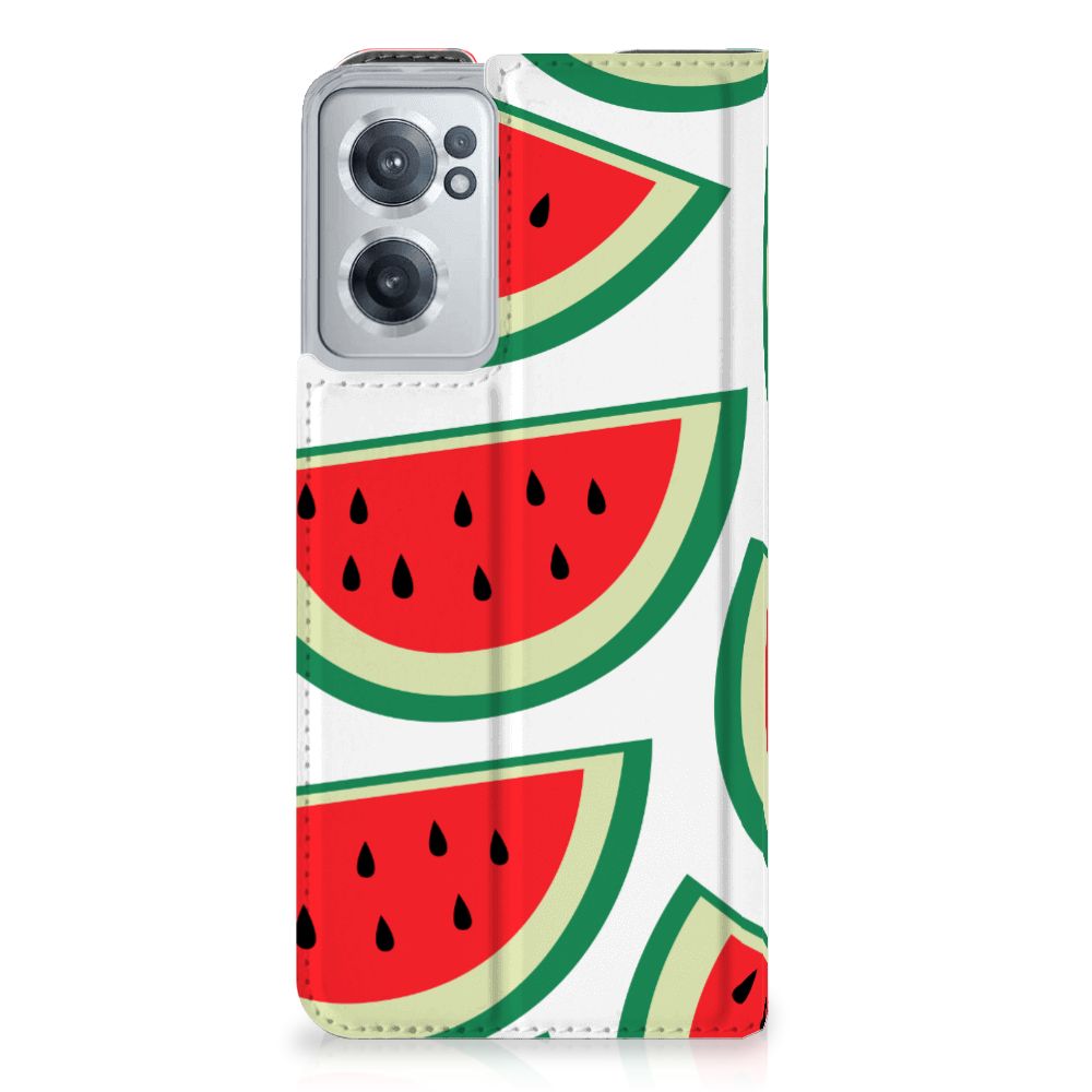 OnePlus Nord CE 2 5G Flip Style Cover Watermelons