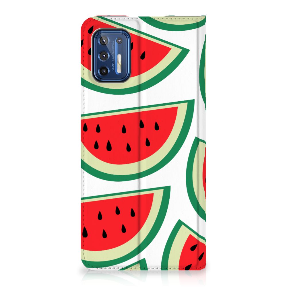 Motorola Moto G9 Plus Flip Style Cover Watermelons
