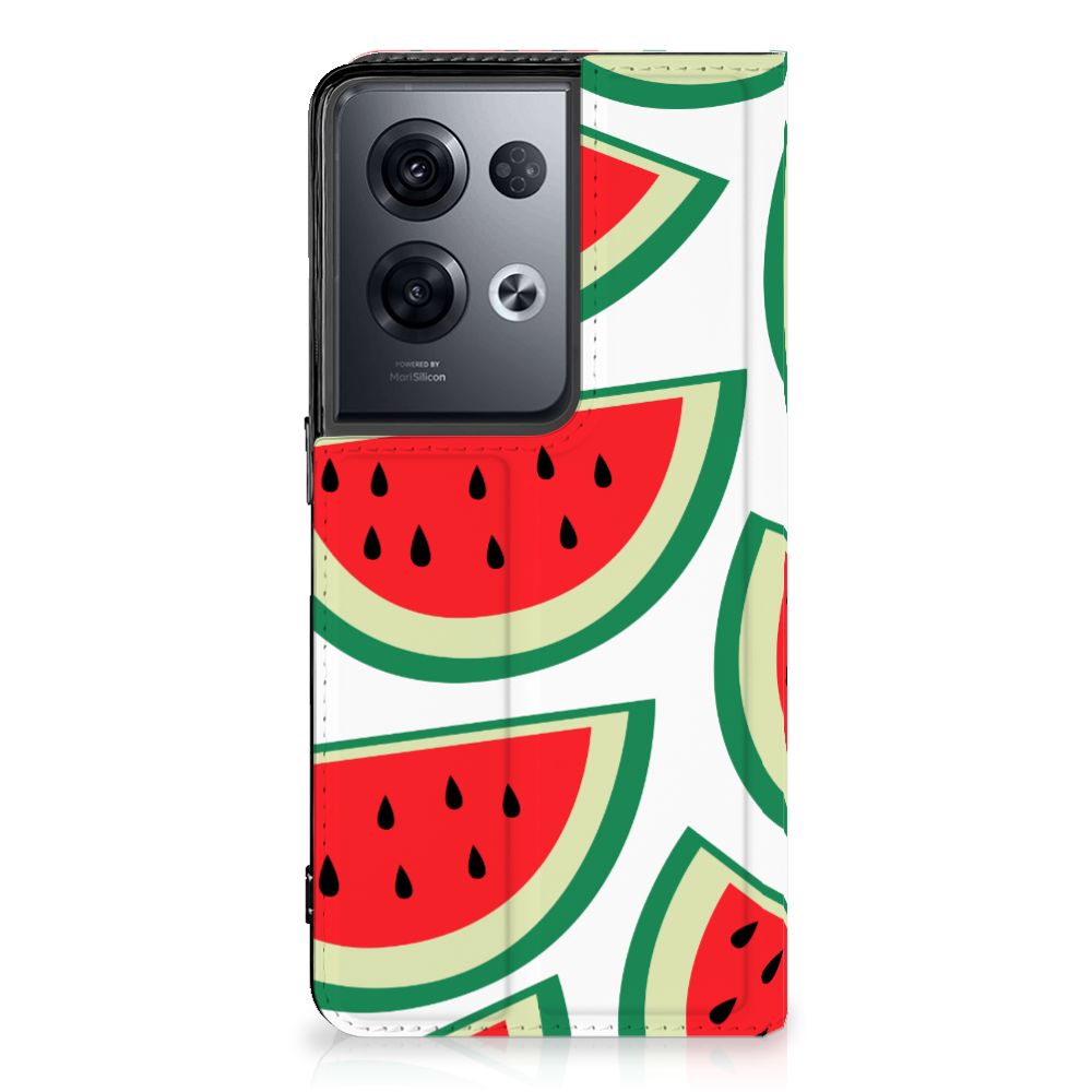 OPPO Reno8 Pro Flip Style Cover Watermelons