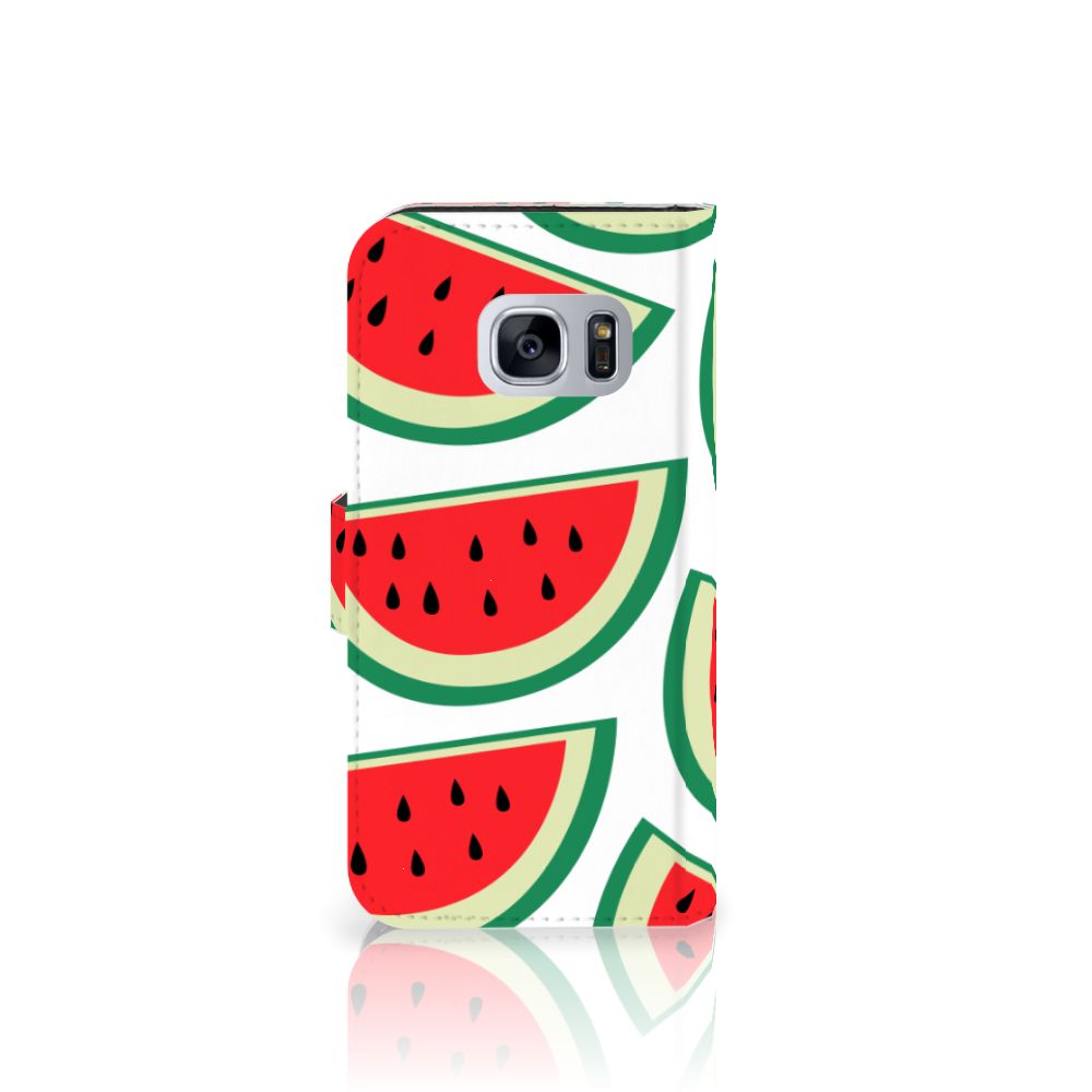 Samsung Galaxy S7 Book Cover Watermelons