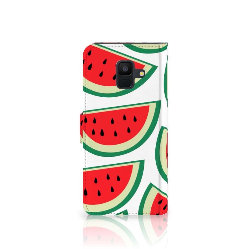 Samsung Galaxy A6 2018 Book Cover Watermelons