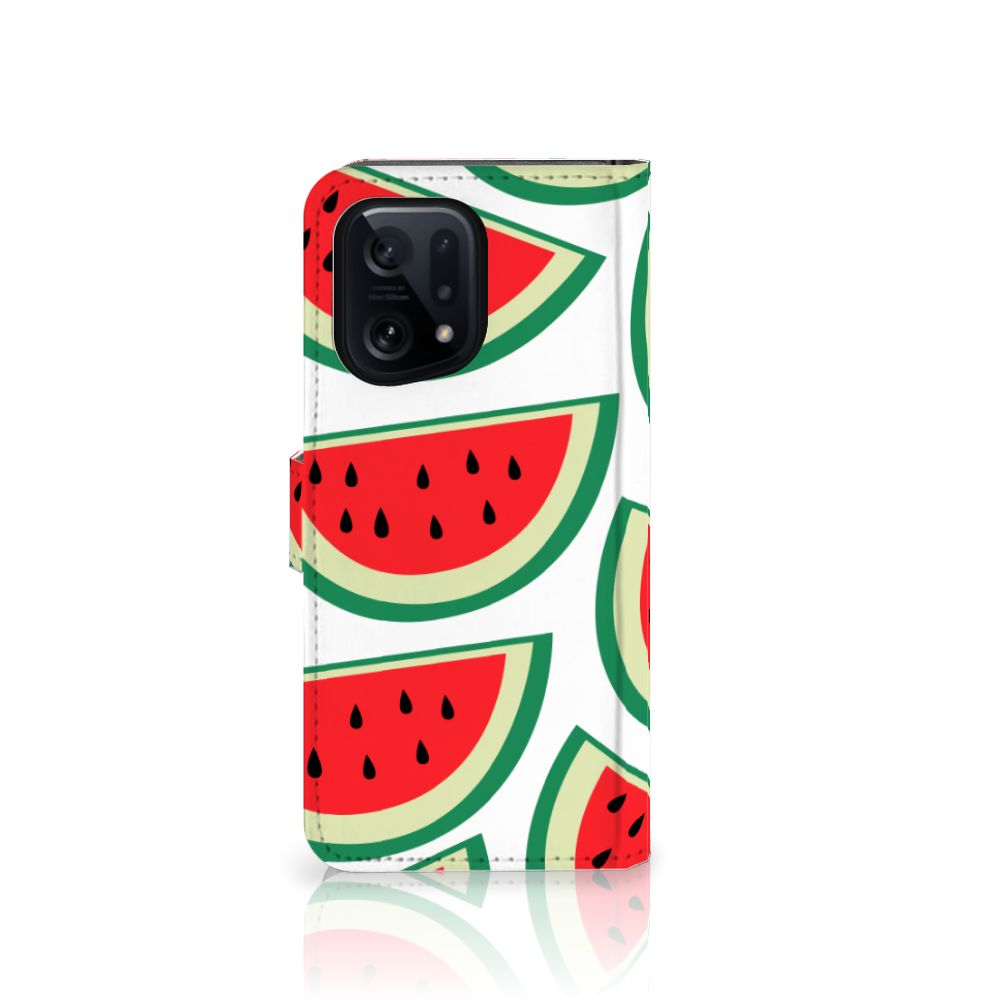 OPPO Find X5 Book Cover Watermelons