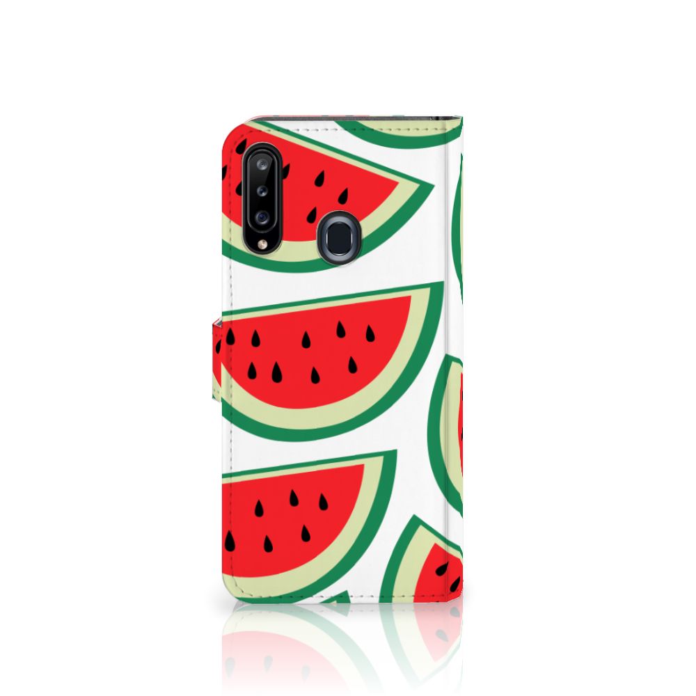 Samsung Galaxy A20s Book Cover Watermelons