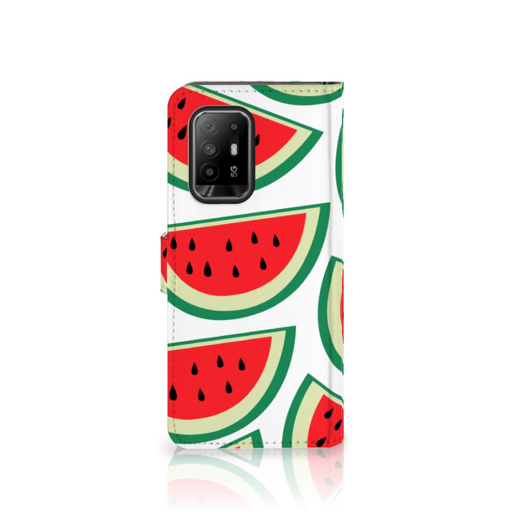 OPPO Reno5 Z | A94 5G Book Cover Watermelons