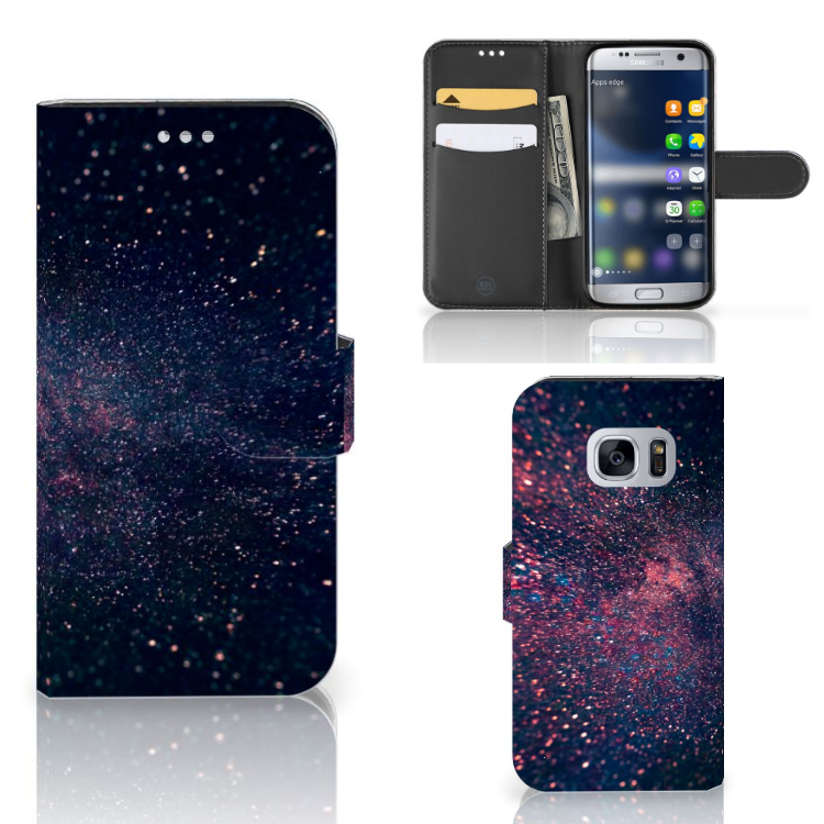 Samsung Galaxy S7 Boekhoesje Design Stars