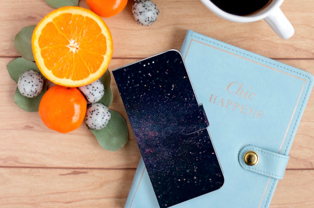 Samsung Galaxy A71 Book Case Stars