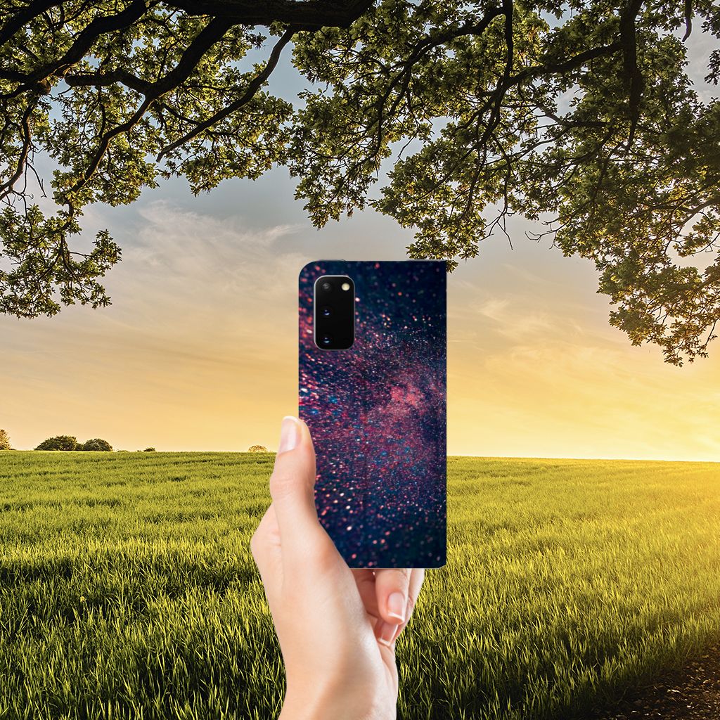 Samsung Galaxy S20 Stand Case Stars