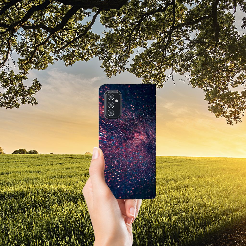 Samsung Galaxy M52 Stand Case Stars