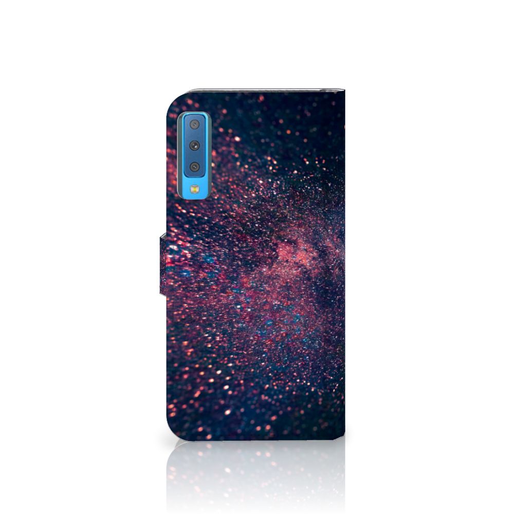 Samsung Galaxy A7 (2018) Book Case Stars