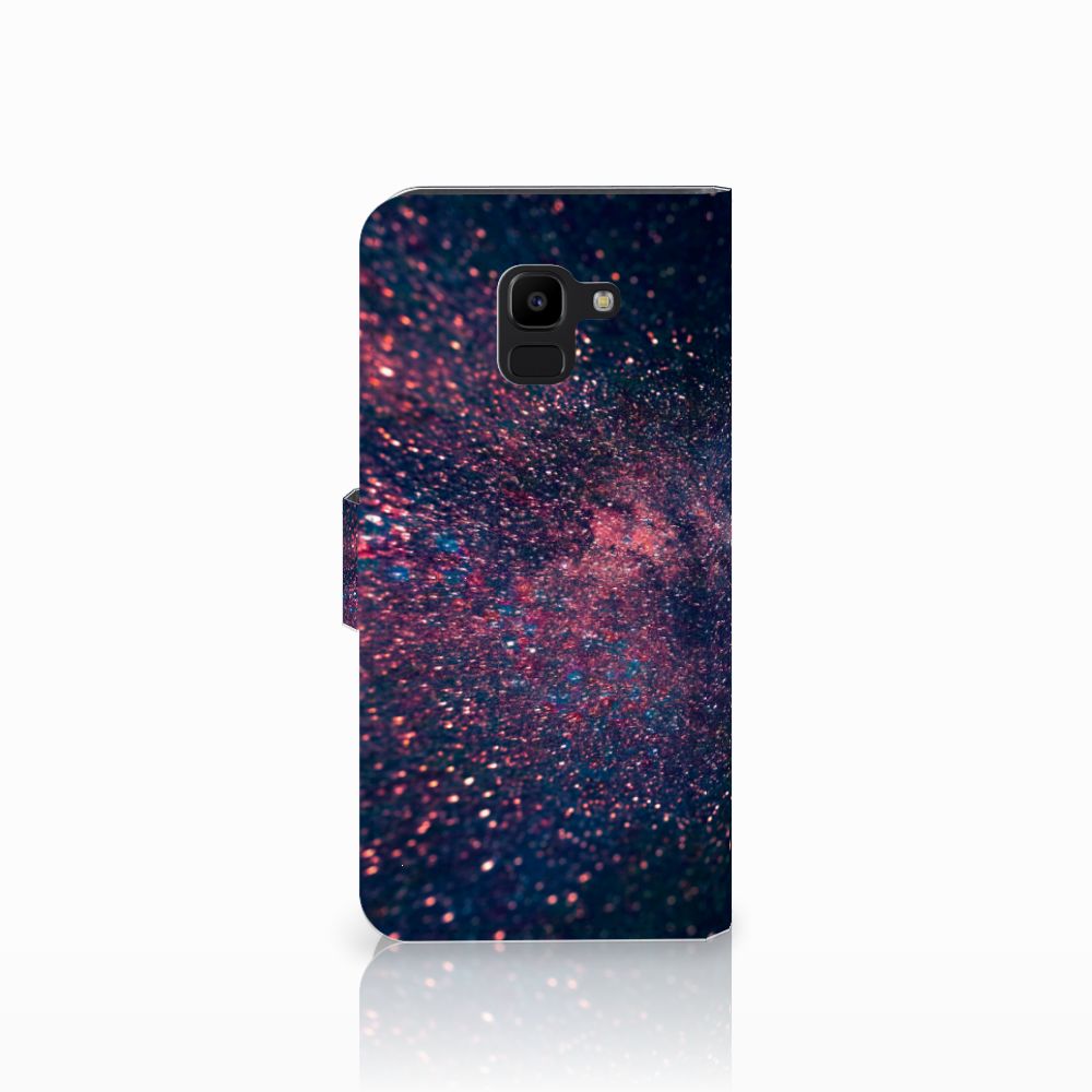 Samsung Galaxy J6 2018 Book Case Stars