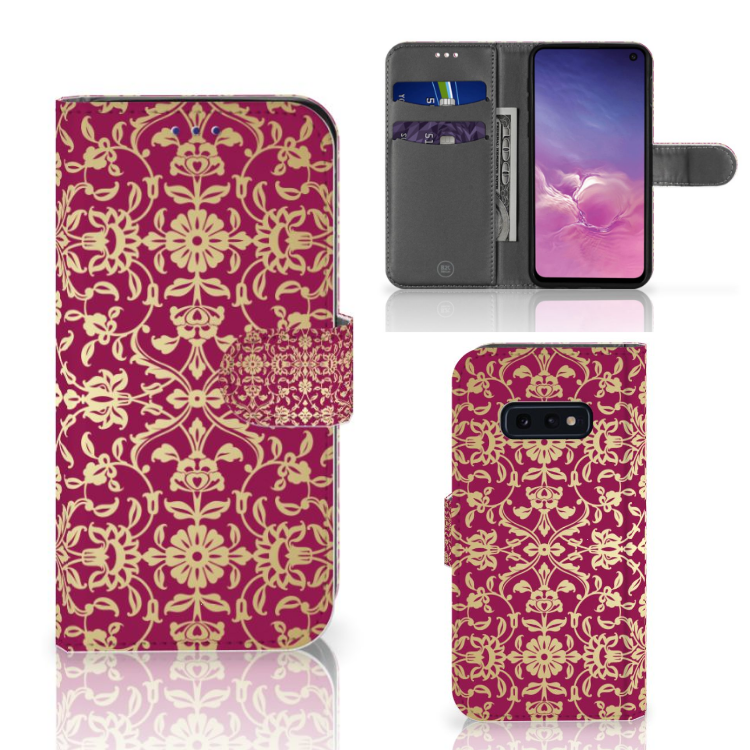 Wallet Case Samsung Galaxy S10e Barok Pink