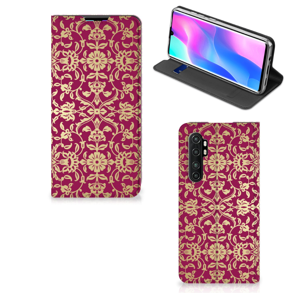 Telefoon Hoesje Xiaomi Mi Note 10 Lite Barok Pink