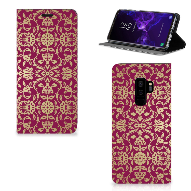 Telefoon Hoesje Samsung Galaxy S9 Plus Barok Pink