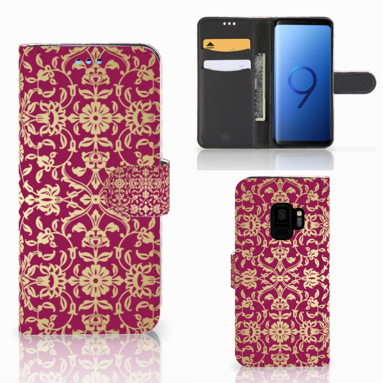 Wallet Case Samsung Galaxy S9 Barok Pink
