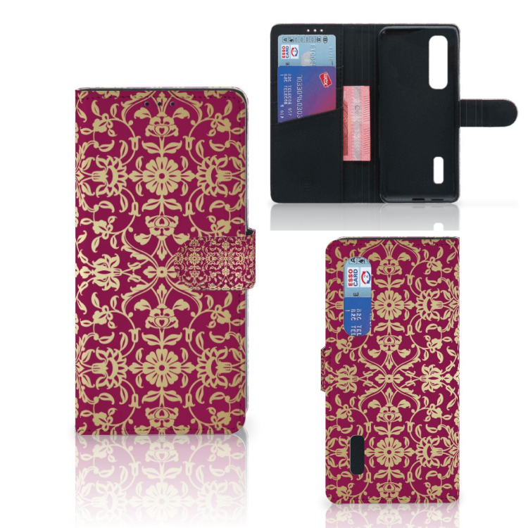 Wallet Case OPPO Find X2 Pro Barok Pink