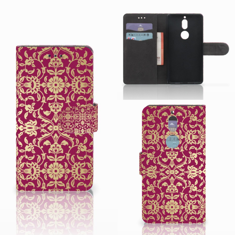 Wallet Case Nokia 7 Barok Pink