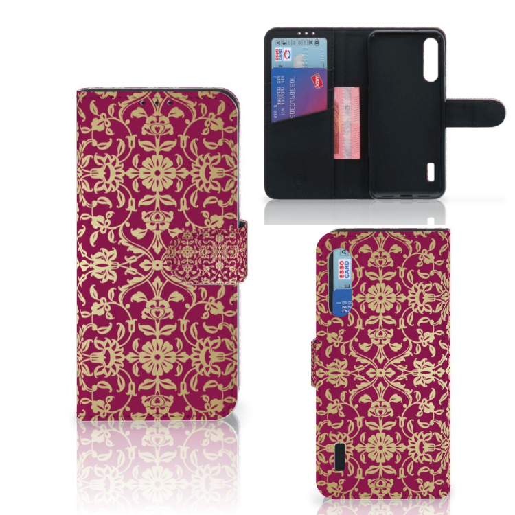 Wallet Case Xiaomi Mi A3 Barok Pink