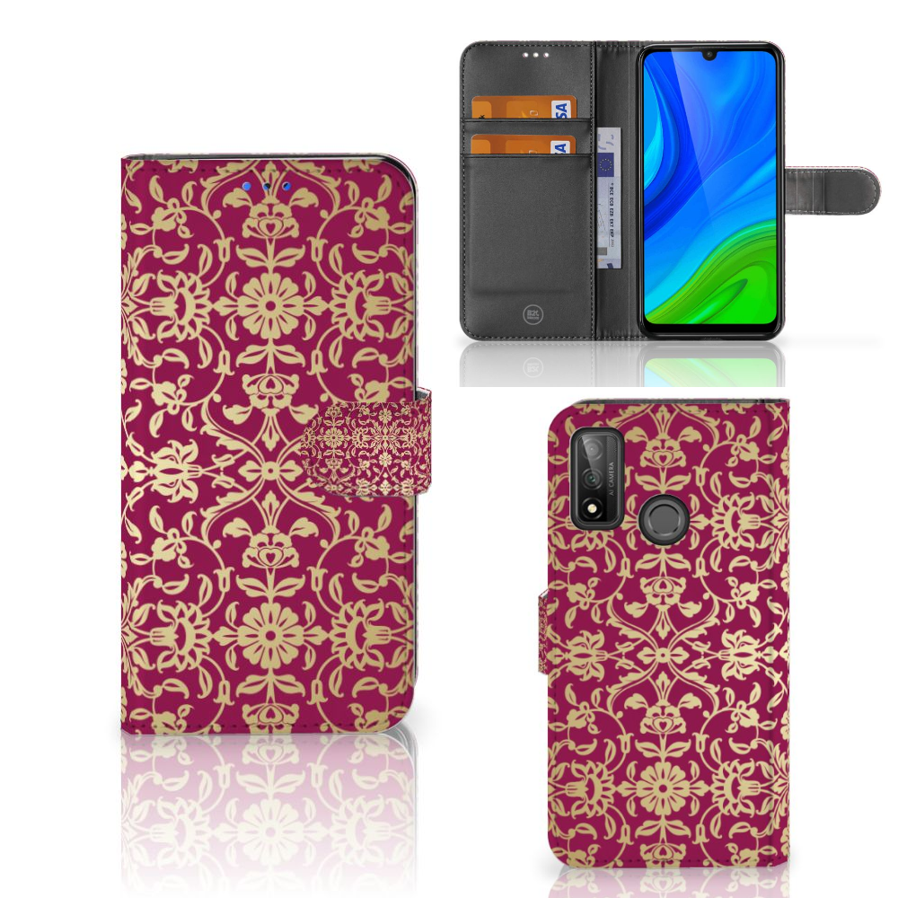 Wallet Case Huawei P Smart 2020 Barok Pink