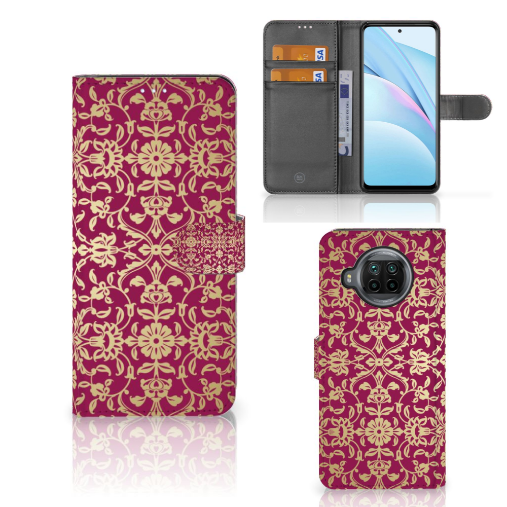 Wallet Case Xiaomi Mi 10T Lite Barok Pink