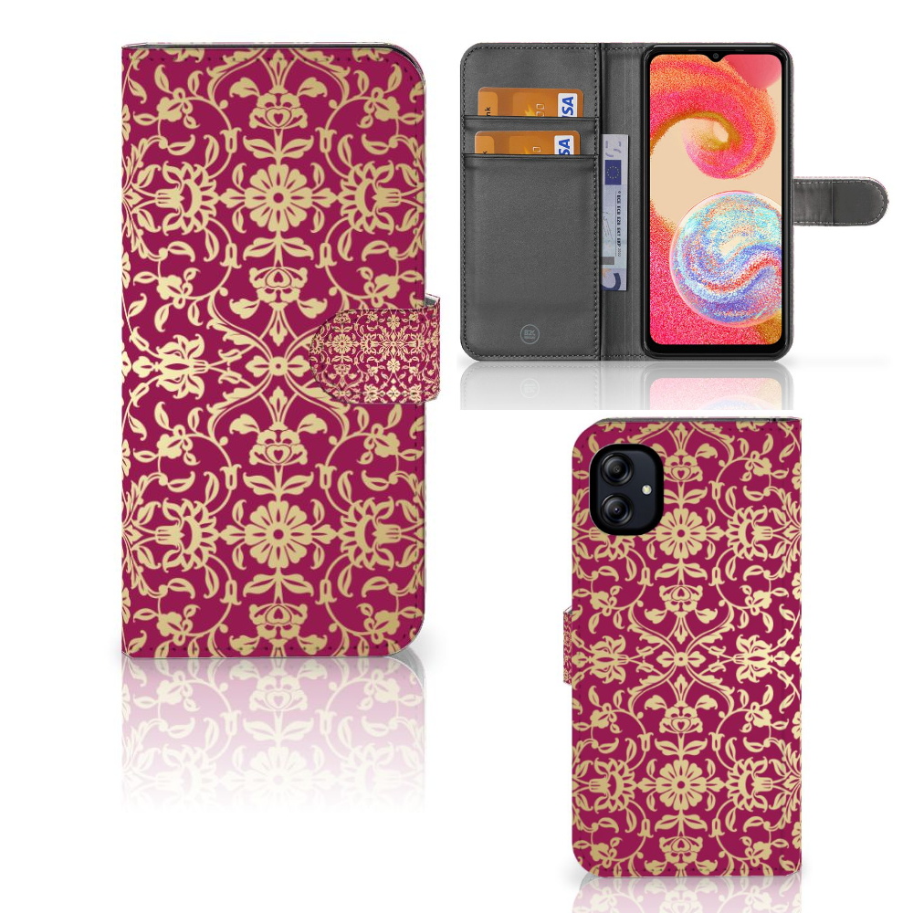 Wallet Case Samsung Galaxy A04e Barok Pink