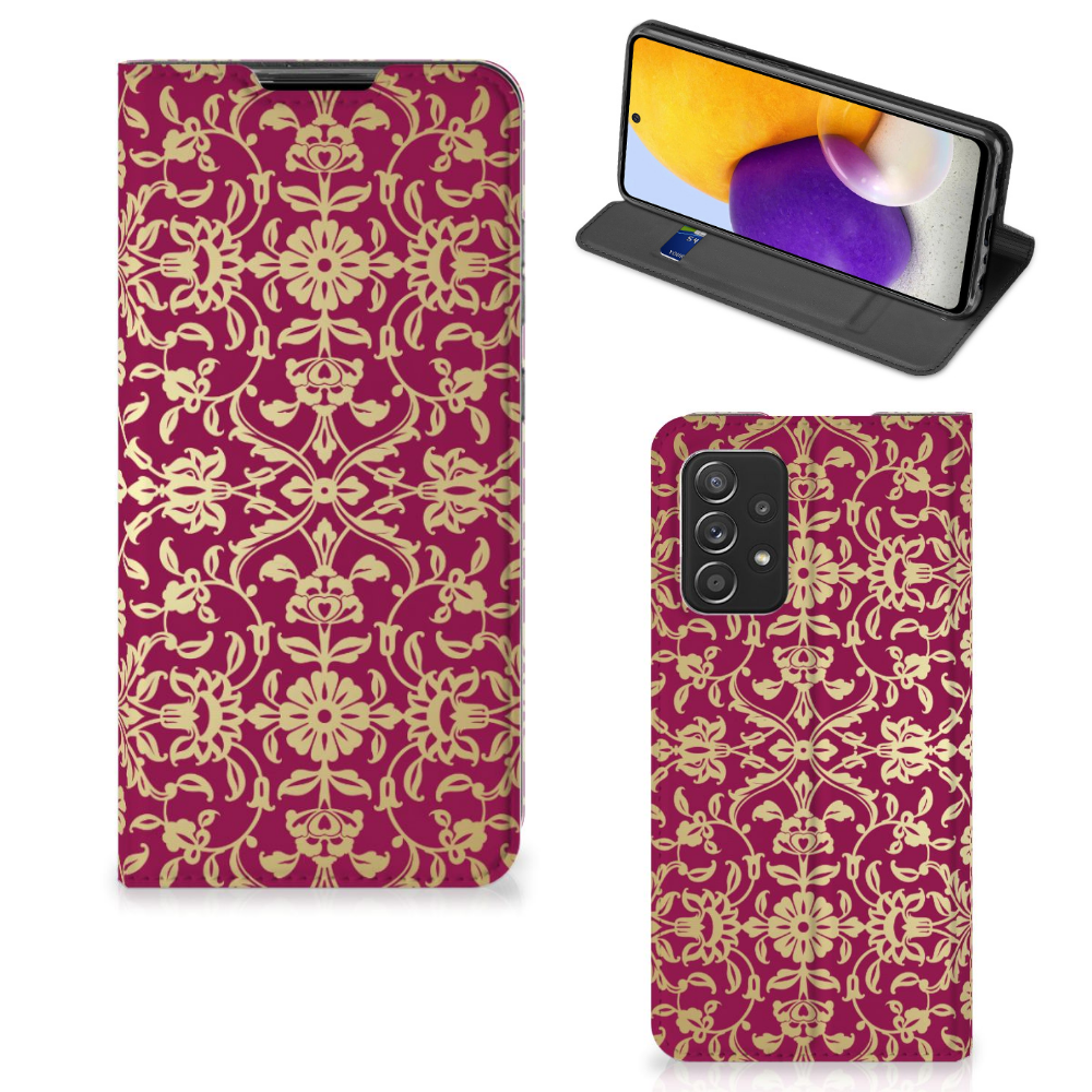 Telefoon Hoesje Samsung Galaxy A72 (5G/4G) Barok Pink